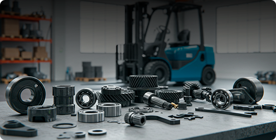 Peças originais Alphaquip